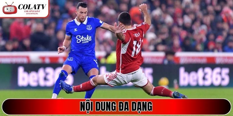 Nội dung đa dạng