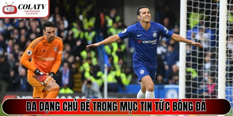 Đa dạng chủ đề trong mục Tin Tức Bóng Đá